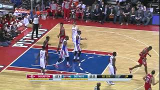 Dwight Howard monster game 35 points 19 rebounds vs Detroit Pistons full highlights 2013\/12\/21 HD