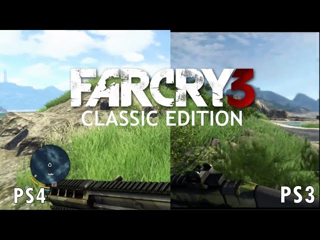 Far Cry 3 Classic Edition PS4 vs PS3 Comparsion Side by Side 