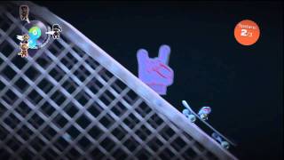 Little Big Planet: How to always win on the Skateboard Race level! screenshot 4