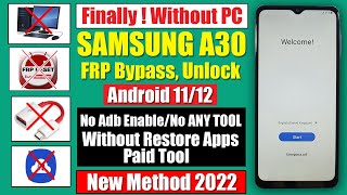 Samsung A30/A30s FRP Bypass Android 11 Without PC | New Method screenshot 3