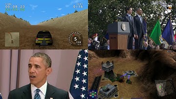 Shotcut 4 Video in 1 Split-Screen Effect