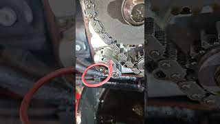 Drag Specialties Tensioner at 3,500 miles.