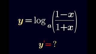 A Simple Method for Logarithmic Differentiation