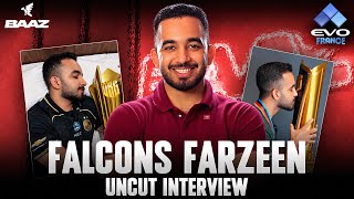 Farzeen Uncut Interview - FARZEEN Talks EVO France, Falcons & His Journey