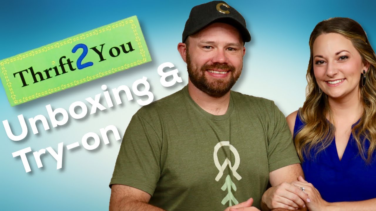 Thrift Store Clothing Subscription - Thrift 2 You | Unboxing & Try-on