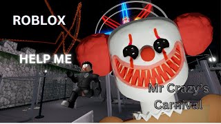 ESCAPE Mr Crazy's Carnival Obby in ROBLOX TRIBAL GAMERS