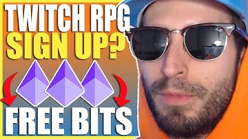 How To Get Free Bits With Rpg Sign Up 18+ | Twitch Cheers