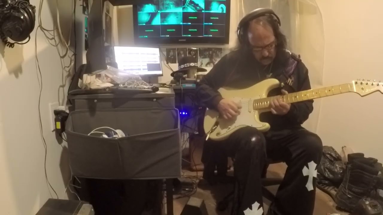 Richard Iommi Playing Ace of Spades Guitar Cover