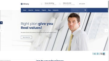 Binary - Business Consulting and Professional Services HTML Template