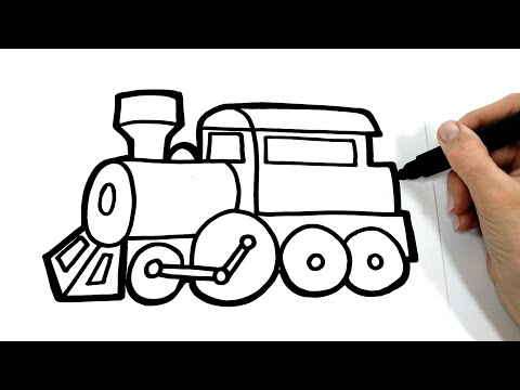 Vídeo: Com Dibuixar Un Tren, Una Locomotora De Vapor Mitjançant Un Llapis Pas A Pas?