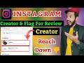 Instagram creators  flagged for review instagram flagged for review kya hai  instagram creators