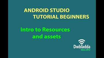 Intro to Resources and assets in Android studio | Android studio tutorial