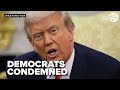 Trump accuses Democrats of sedition, calls for trials after viral video controversy
