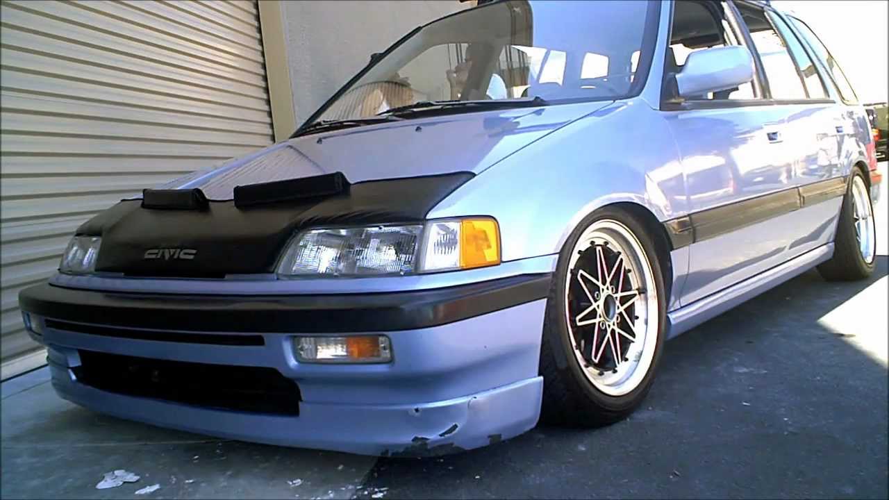 91 honda civic wagon bumper