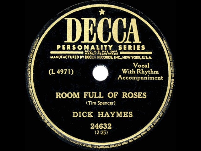 Dick Haymes - Room Full Of Roses