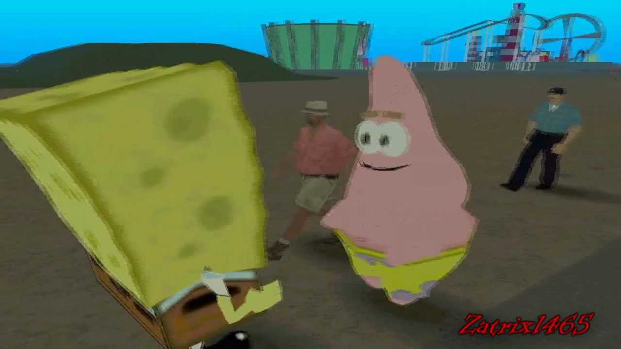 GTA SA Loquendo - La aventura de CJ en fondo de bikini Ep. 1: La TV y el 