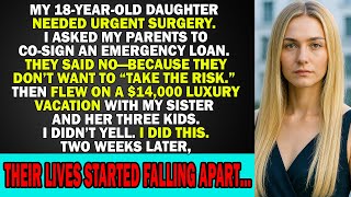 Full My Daughter Needed URGENT SURGERY. My Parents Refused To Help And Went On A Luxury Vacation. Update