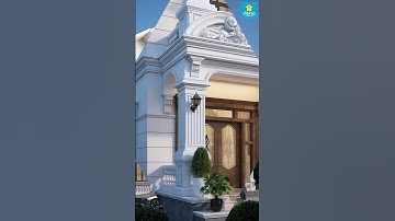 Mẫu Biệt Thự Mái Thái Tân Cổ Điển Đẹp 2 Tỷ Tại Tân Trụ, Long An