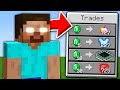 Minecraft, But Herobrine Trades OP Items…