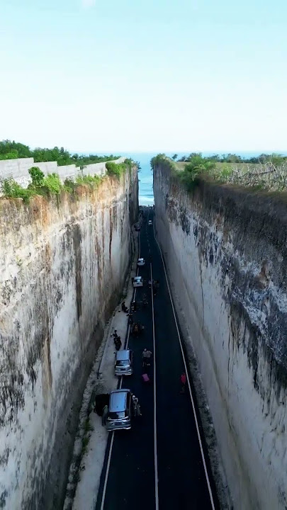 Pandawa Beach Road Bali. 🤩 #bali #travel