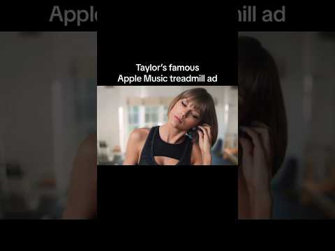 taylor’s famous Apple Music ad 😂