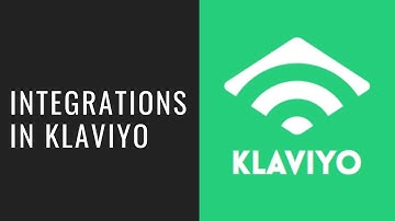 Integrations in Klaviyo