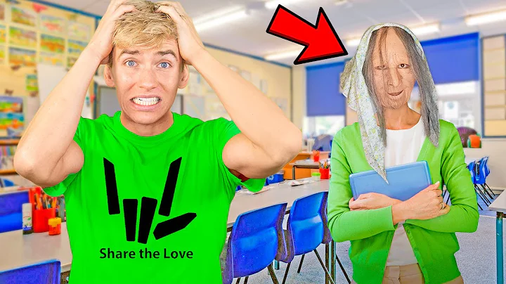 MY SCHOOL TEACHER is the SCARY OLD LADY SUSAN!!