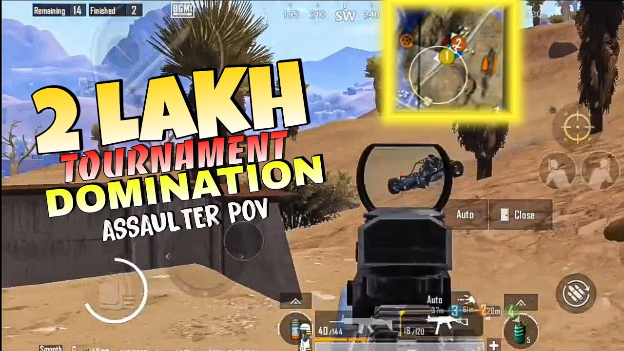 9 KILLS DOMINATION IN 2 LAKH TOURNAMENT | FILTER POV - bgmi - YouTube