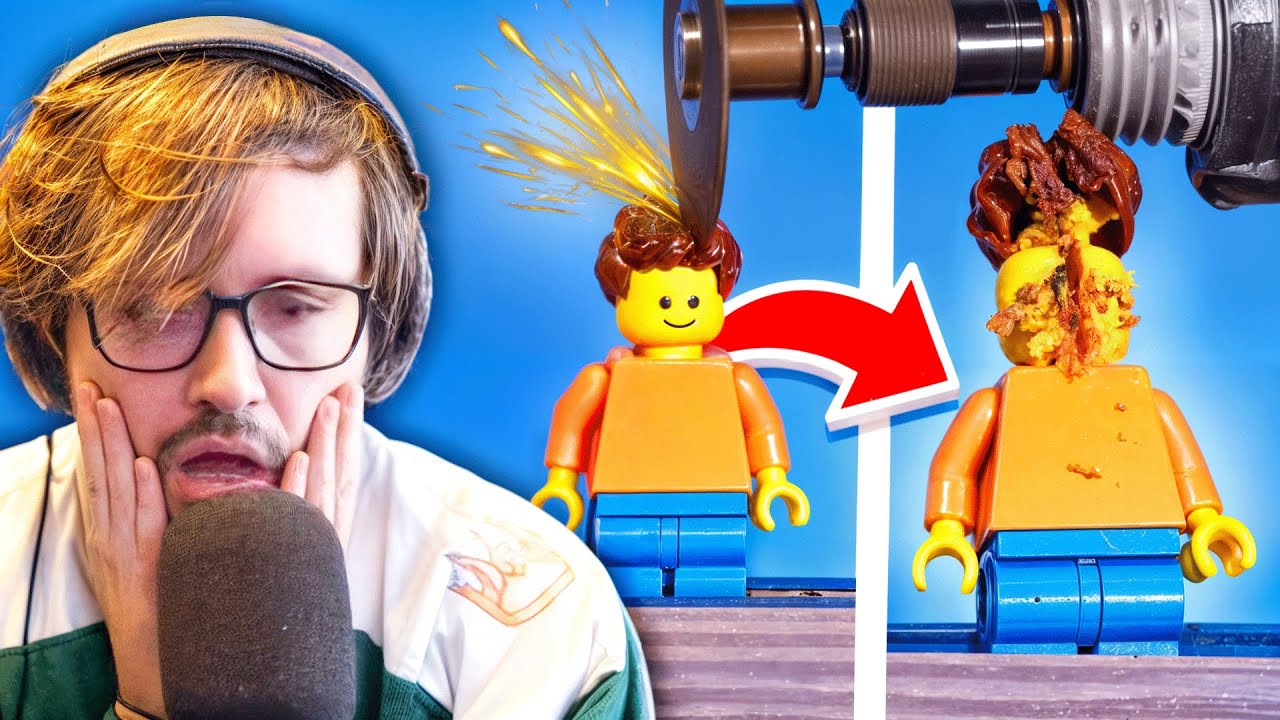100 MODI ASSURDI PER DISTRUGGERE UN LEGO! (Lego Reaction)