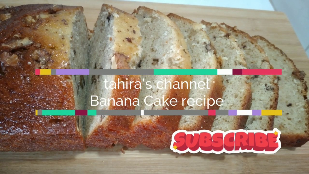 How to Make Banana Cake/soft Moist and Fluffy Banana - YouTube
