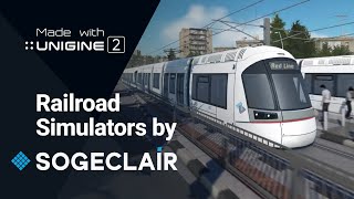 Railroad Simulators by SOGECLAIR SIMULATION (powered by UNIGINE 2 Sim)
Over the years, SOGECLAIR SIMULATION (ex OKTAL SYDAC) has successfully developed over 850 simulators demonstrating continuous growth in the Rail Simulation Business. The realism, robustness and the immersion the company’s Rail Simulators provide are backed by the powerful UNIGINE Sim SDK: https://unigine.com/products/sim/
The companys primary challenge involved the creation of large world terrains featuring rail lines to simulate Freight and Passenger Operations in different parts of the world. Typically, this would entail the simulated terrain of at least 400 km2. https://www.oktalsydac.com/en/
More on the story: https://unigine.com/news/2024/success-story-of-sogeclair-simulations-and-unigine
Music by Joystock - https://www.joystock.org Railroad Simulators by SOGECLAIR SIMULATION (powered by UNIGINE 2 Sim)