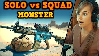 BEST FPS FEMALE in Solo vs Squad Mode