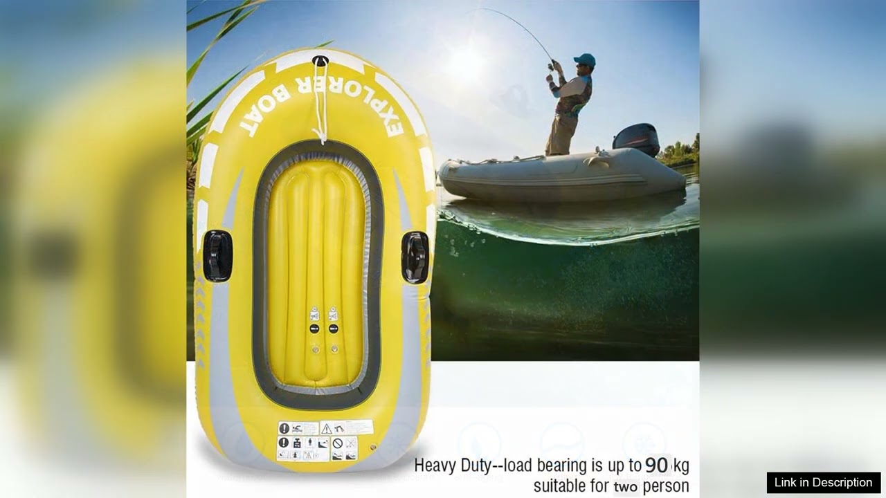 Inflatable Boats for Adults Inflatable Boat for Kids with Paddles Kayak Rafts