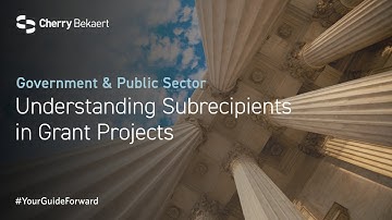 Understanding Subrecipients in Grant Projects