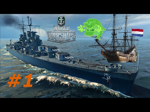 Let&rsquo;s Play World of Warships part 1. Shooting the mountains!