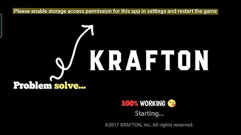🔥 How to Fix Please enable storage access permission || - Full Explain Problem solve 😍
