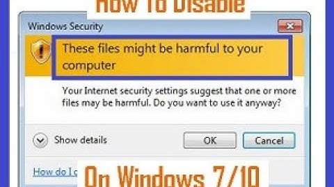 Deze bestanden kunnen schadelijk zijn voor uw computernetwerkstation | APTeck Tutorials