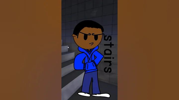 You Can’t Fall Down the Stairs… (Animation Meme) #animation #shorts