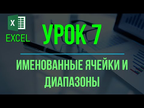 Обучение EXCEL. УРОК 7: Именованные ячейки и диапазоны.