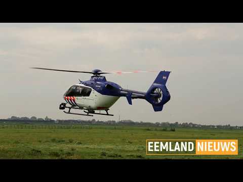 Politieheli ingezet bij zoekactie vermiste man (Eemnes)