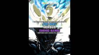 Goku (universal blue) vs Cosmic Garou #short #superdragonballheroes #onepunchman