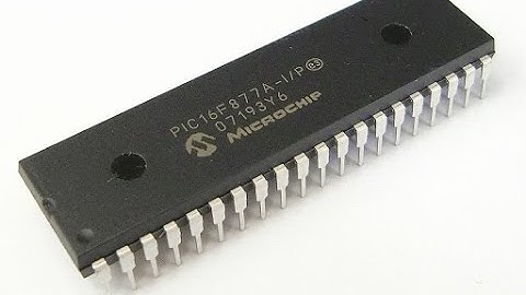 CCS C Compiler ile PIC Programlama Dersleri Ders#2: PIC16F877A İncelemesi ve Temel Kavramlar