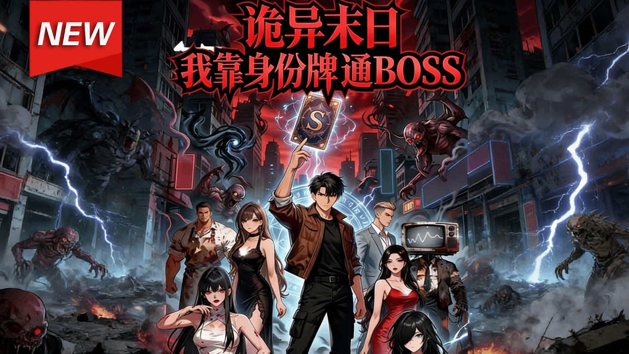 MULTISUB📢新番上线《诡异末日我靠身份牌通BOSS》第1~71集丨张狂卷入诡异末世，觉醒“身份牌系统”，通过绑定诡异、扮演身份不断变强，逆袭复仇。#漫剧 #破晓动漫社