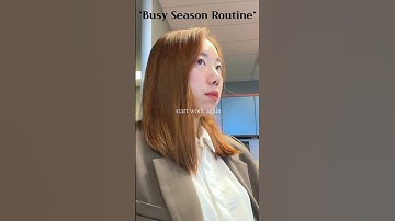 Thumbnail of What an accountant life is like during busy season #shorts #accountant #busyseason