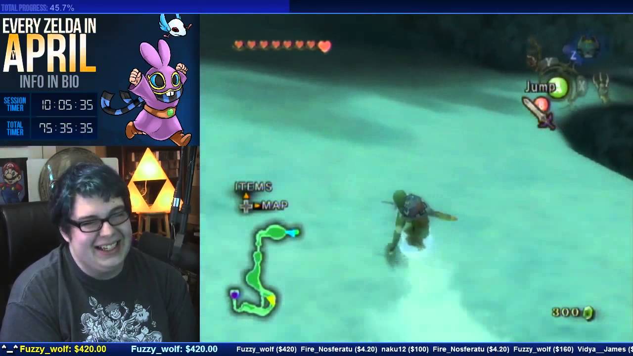 MC's Cake - Stream Highlight (Every Zelda in April)