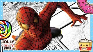 Spiderman Superheroes Supercoloring Book Color Page Fun Art For Kids