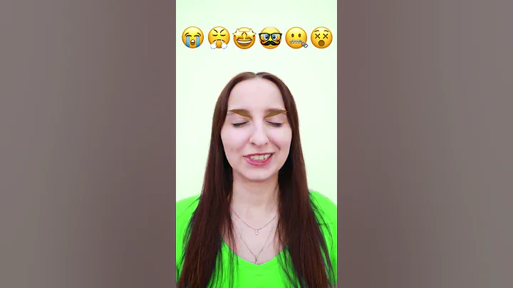 Emoji challenge - Funny Face 😤🤩🤓 #shorts by Tiktomiki