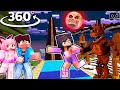 APHMAU saving friends from FREDDY - Roller Coaster Minecraft 360°