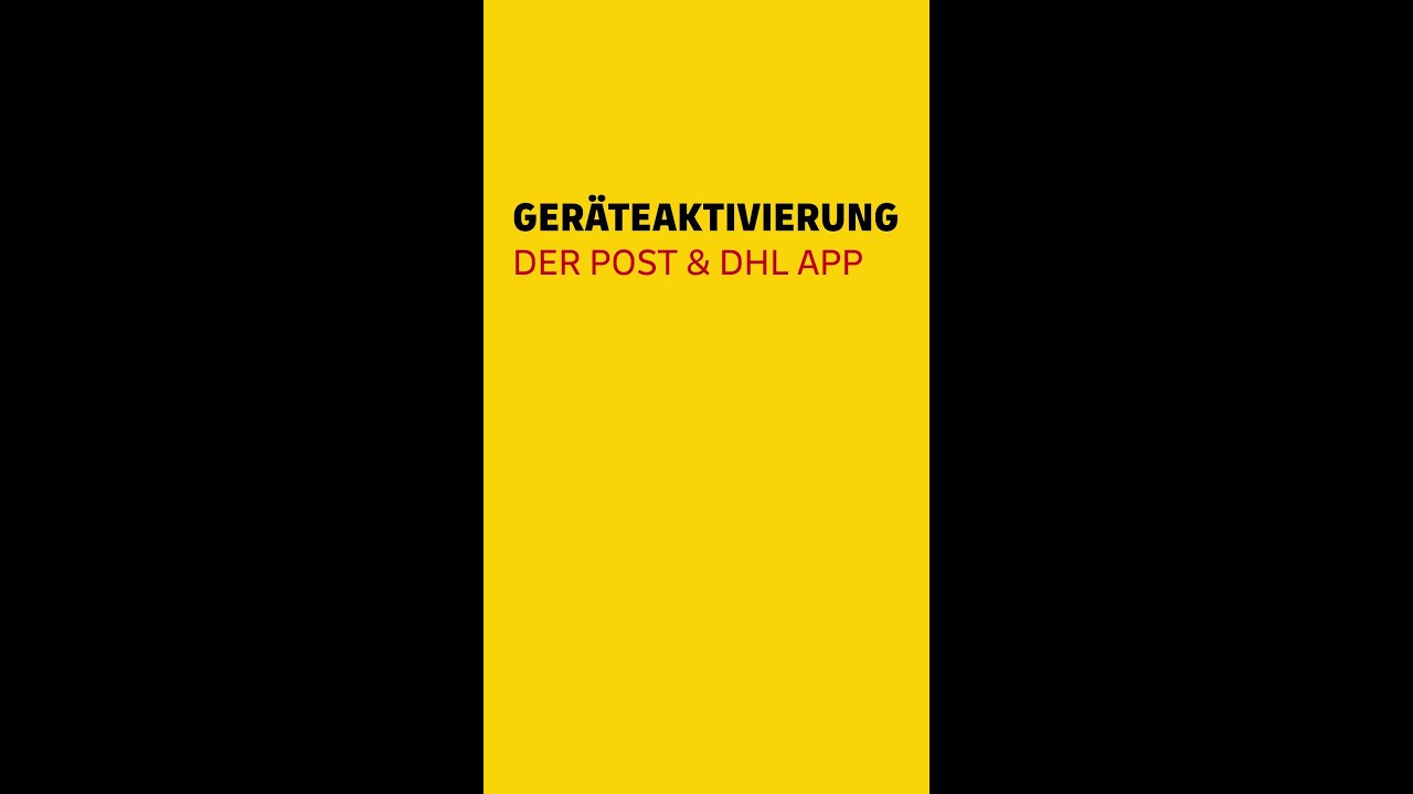 DHL Packstation Geräteaktivierung für die Nutzung der DHL Packstation YouTube DHL Packstation Geräteaktivierung für die Nutzung der DHL Packstation YouTube