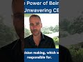 The Power of Being an Unwavering CEO #ceo #ceosuccession #leadershipdevelopment #ceocoaching